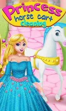 Princess Horse Cart Cleaning screenshot 1