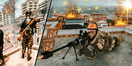Sniper Shooting war zone game screenshot 1