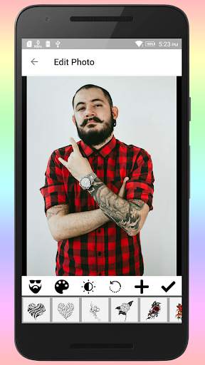 Man Hair Styles : New Hair, Mustache, Beard Styles screenshot 4