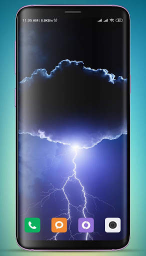 Thunder Storm Lightning Wallpaper HD screenshot 8