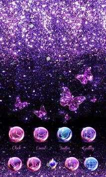Violet V Launcher Theme screenshot 2