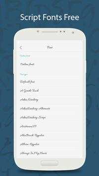 50 Script Fonts Free screenshot 2