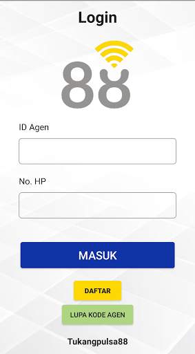Tukang Pulsa 88 - Aplikasi Pulsa screenshot 8