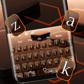 Orange Hexahedron Keyboard Theme icon