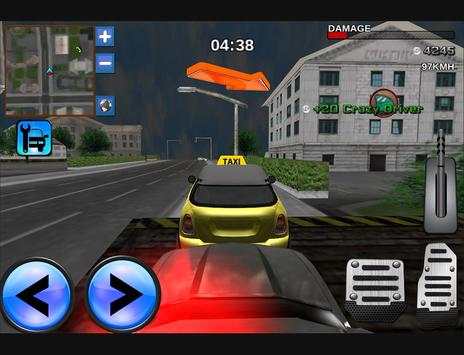 3D City Taxi Driving Mania screenshot 13
