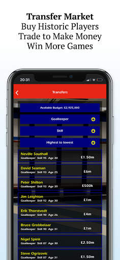 Retro Football Management screenshot 5