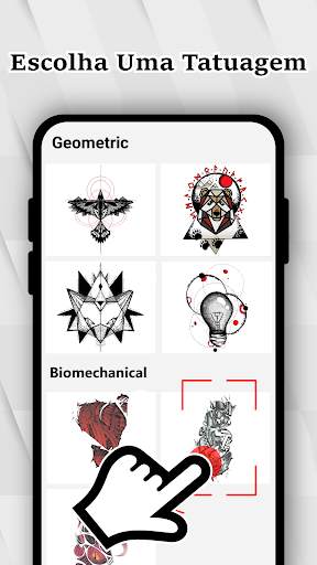 Tatuagem My Photo 2.0: Tattoo screenshot 1