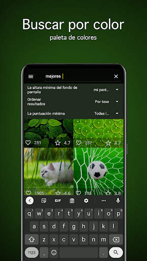 Fondos de pantalla verdes 4K screenshot 3