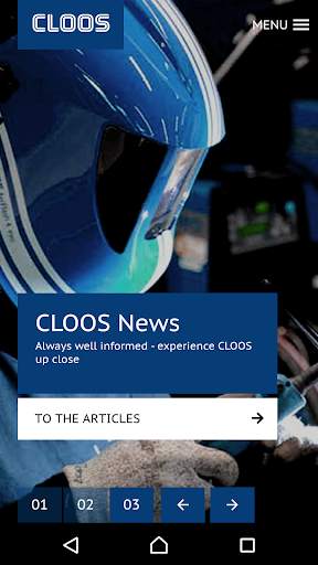 CLOOS App screenshot 1