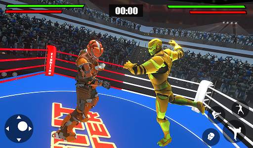 Robot Ring Fighting SuperHero Robot Fighting Game screenshot 10