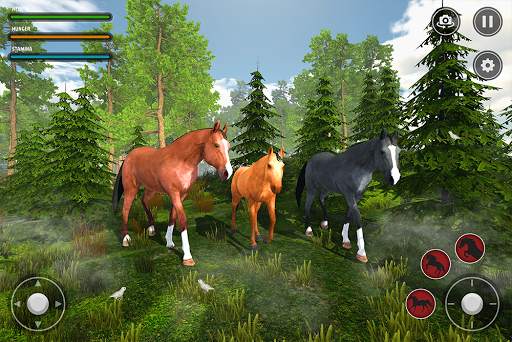 Jungle Horse Family Simulator: Fun Horse Games screenshot 6