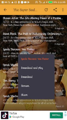 Oprah Winfrey || MasterClass -SuperSoul screenshot 2