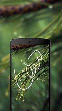Gesture Lock screen and app lock theme nature screenshot 2