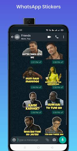 Mirzapur Stickers for WhatsApp - WA Sticker screenshot 1