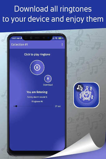 funny alarm ringtone, free sounds screenshot 4