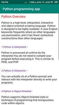 python programming app 4 تصوير الشاشة