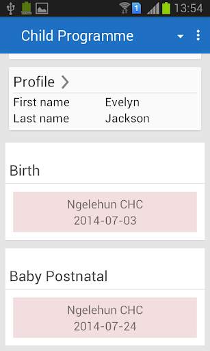 Tracker Capture for DHIS 2 screenshot 2