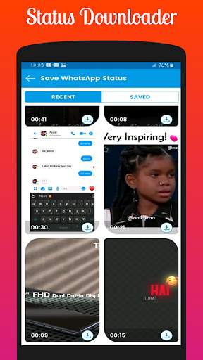 Full HD Video Player  -  TubePlay StatusSaver WApp screenshot 2