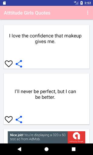 Girls Attitude Status screenshot 2