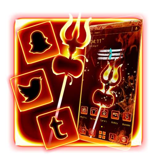 Mahadev Trishul Launcher Theme 1.0