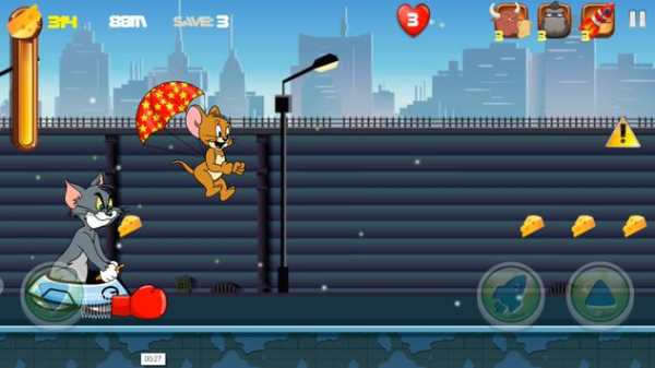 Adventure Tom and Jerry Run: Escape from Alien screenshot 3