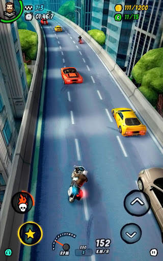 BURNING ASPHALT: Moto screenshot 8