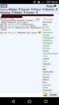 AyNet Mobil Mirc Sohbet screenshot 2