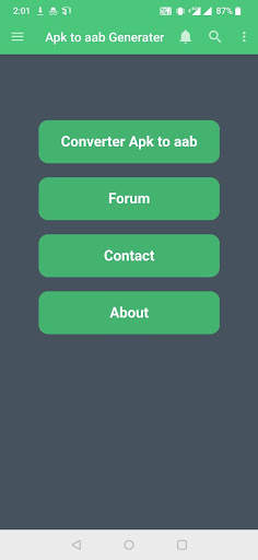 Apk to aab Converter screenshot 1