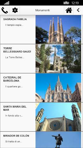 Barcelona guida di viaggio screenshot 5