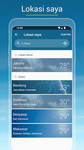 Cuaca & Radar screenshot 3