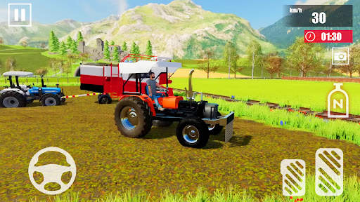 Tractor Simulator Farming Game screenshot 2