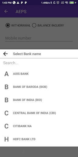 Mobile Recharge, Bill Payment,AEPS, Money Transfer screenshot 8