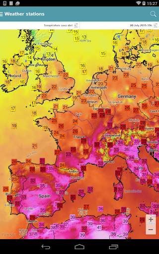 Infoclimat - live weather screenshot 10