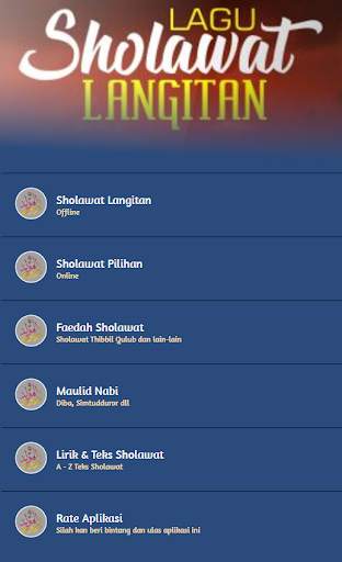 Lagu Sholawat Langitan offline screenshot 6