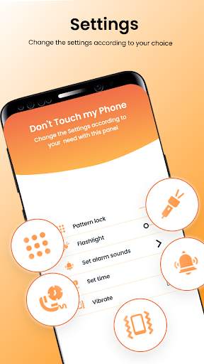 Don’t Touch My Phone: Security alarm for android screenshot 2