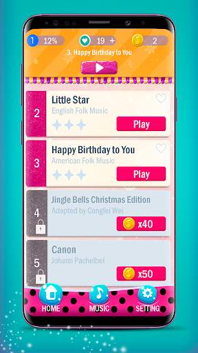 Piano Pink  Tiles 2 screenshot 5