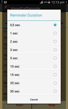 Missed Call Reminder and SMS Alerts screenshot 7