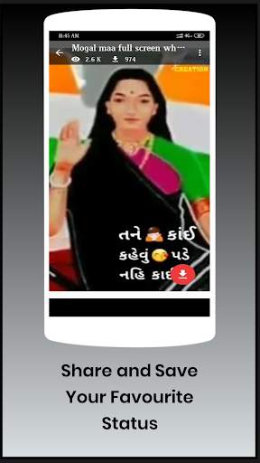 Mogal maa video status- Full screen video status screenshot 4