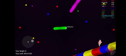 Snake Worms Zone io screenshot 1