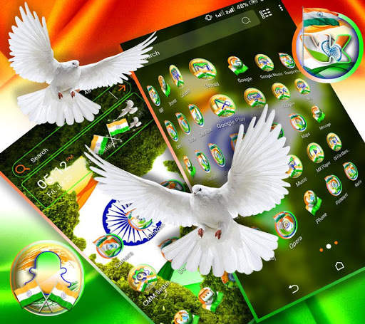 Independence Day Launcher Theme screenshot 1