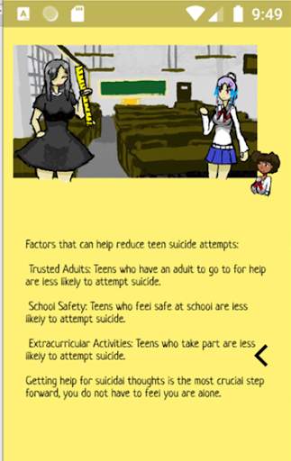 A Teen Suicide Prevention Anime screenshot 2