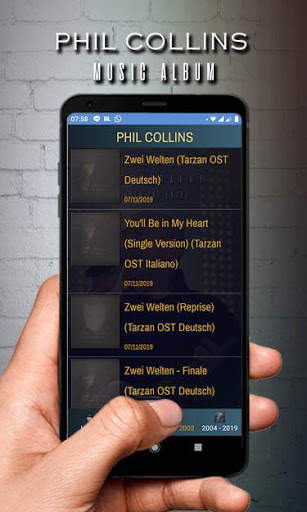 phil collins pop songs music album 200  lagu barat screenshot 4
