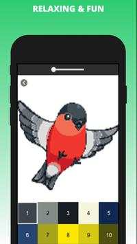 Birds Pixel Art - Birds Color by Number screenshot 4