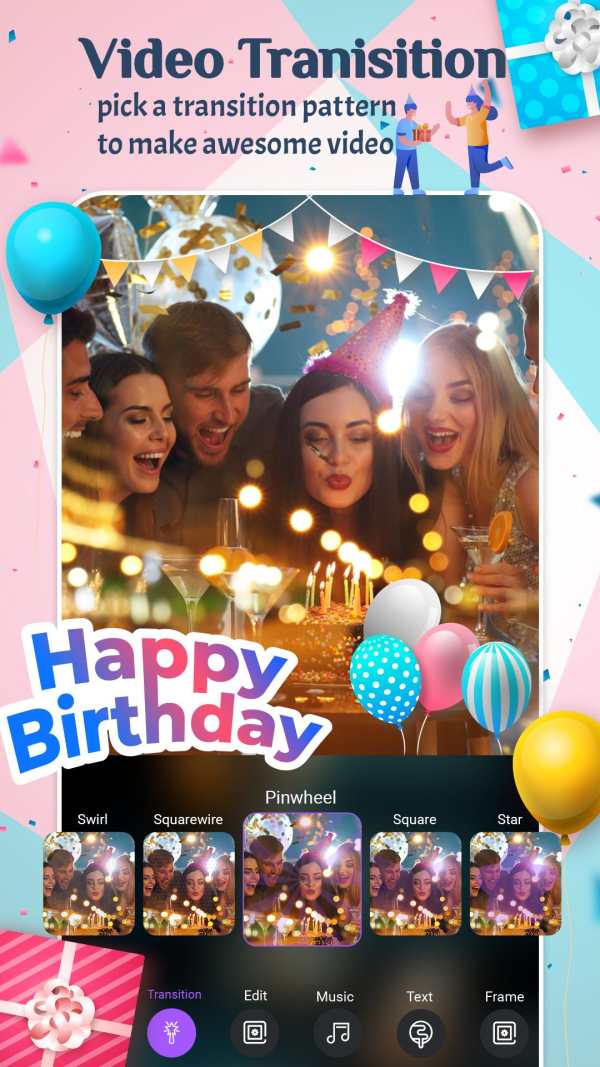 Birthday Video Maker screenshot 3