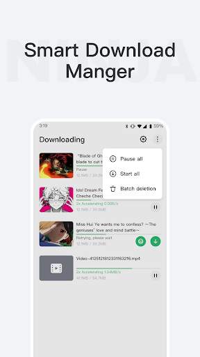Ninja Browser: Fast free Video downloader browser screenshot 7