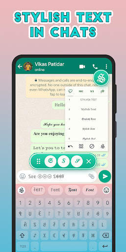 Stylish Text - Fonts Keyboard screenshot 3