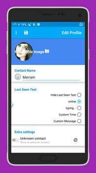 WhatsApp Fake screenshot 5