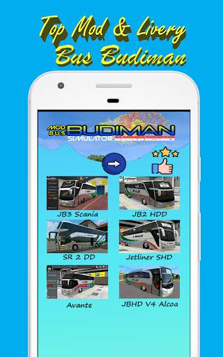 Mod Bus Budiman Simulator Indonesia screenshot 2