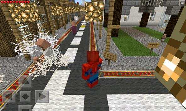 Mod PE :Spiderman City screenshot 1