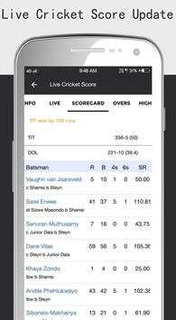 Live Cricket Score Update screenshot 6